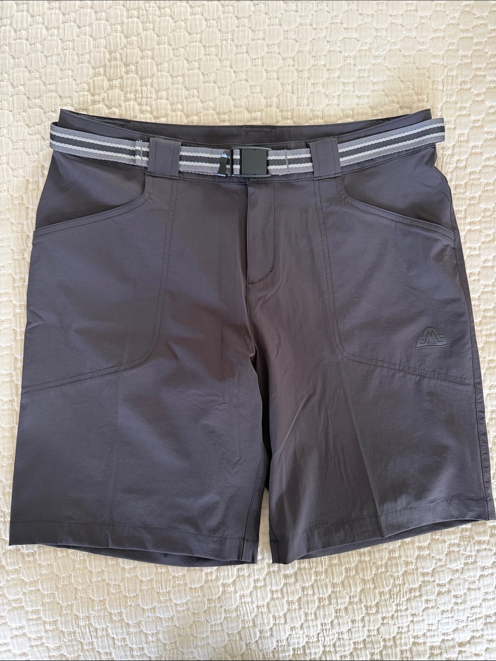 Women’s EMS Charcoal Gray Hiking Shorts Size 10